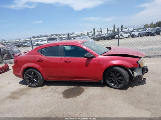 2014 Dodge Avenger Se მანქანა იყიდება აუქციონზე, vin: 1C3CDZAB6EN177463, აუქციონის ნომერი: 45923665