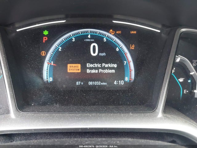 2020 Honda Civic Ex მანქანა იყიდება აუქციონზე, vin: 19XFC1F34LE204627, აუქციონის ნომერი: 45923676