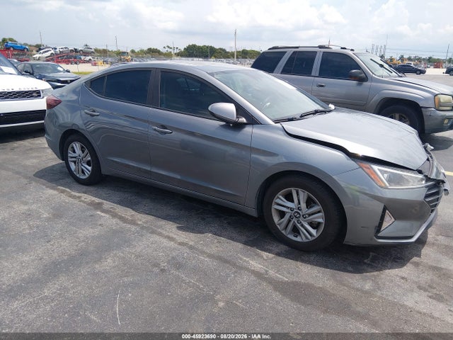 2019 Hyundai Elantra Value Edition მანქანა იყიდება აუქციონზე, vin: KMHD84LF2KU783217, აუქციონის ნომერი: 45923690