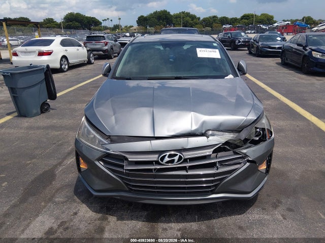 2019 Hyundai Elantra Value Edition მანქანა იყიდება აუქციონზე, vin: KMHD84LF2KU783217, აუქციონის ნომერი: 45923690