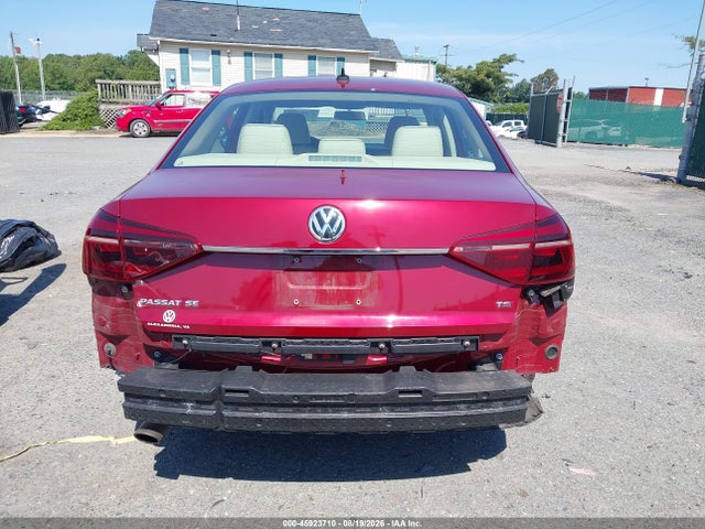 2017 Volkswagen Passat 1.8t Se მანქანა იყიდება აუქციონზე, vin: 1VWBT7A33HC020168, აუქციონის ნომერი: 45923710