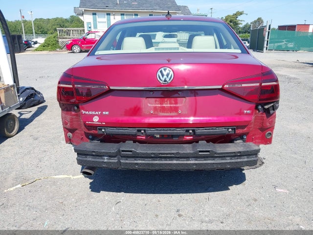 2017 Volkswagen Passat 1.8t Se მანქანა იყიდება აუქციონზე, vin: 1VWBT7A33HC020168, აუქციონის ნომერი: 45923710