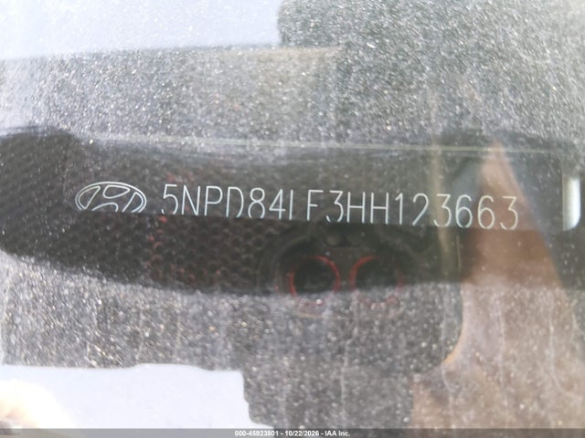 Aukcja sprzedaży 2017 Hyundai Elantra Se, vin: 5NPD84LF3HH123663, numer aukcji: 45923801