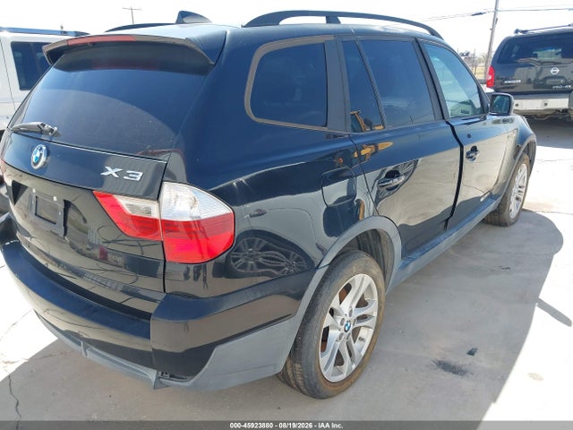 2007 Bmw X3 3.0si მანქანა იყიდება აუქციონზე, vin: WBXPC93457WF21785, აუქციონის ნომერი: 45923880