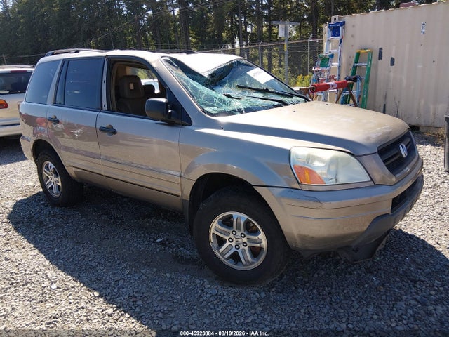 2003 Honda Pilot Ex-l მანქანა იყიდება აუქციონზე, vin: 2HKYF18543H579122, აუქციონის ნომერი: 45923884