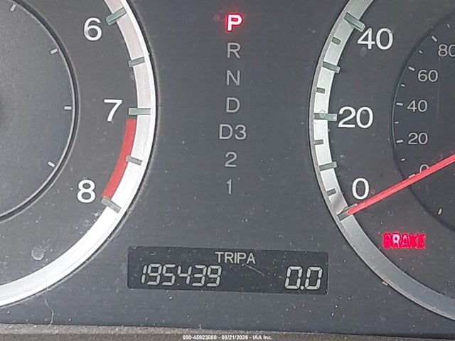 45923888 :رقم المزاد ، 1HGCP268X8A161125 vin ، 2008 Honda Accord 2.4 Ex-l مزاد بيع