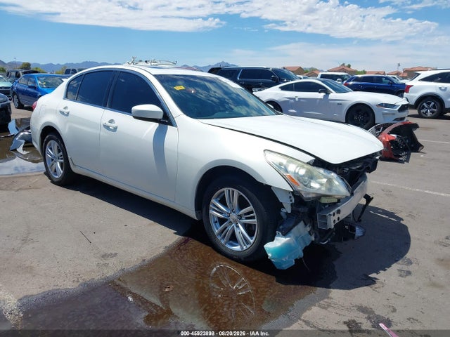 Aukcja sprzedaży 2012 Infiniti G25x, vin: JN1DV6AR3CM862258, numer aukcji: 45923898