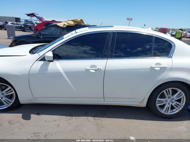 Aukcja sprzedaży 2012 Infiniti G25x, vin: JN1DV6AR3CM862258, numer aukcji: 45923898