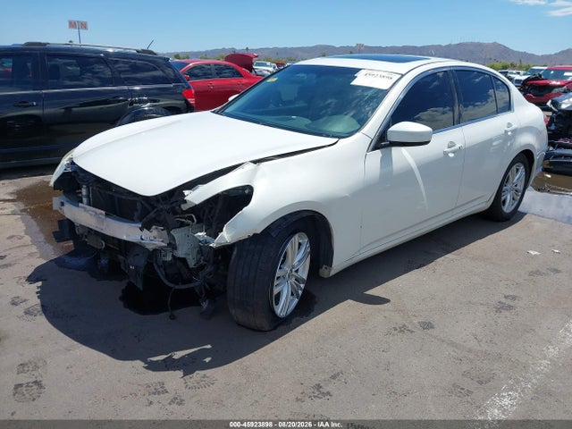 Aukcja sprzedaży 2012 Infiniti G25x, vin: JN1DV6AR3CM862258, numer aukcji: 45923898