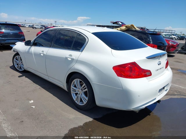 Aukcja sprzedaży 2012 Infiniti G25x, vin: JN1DV6AR3CM862258, numer aukcji: 45923898