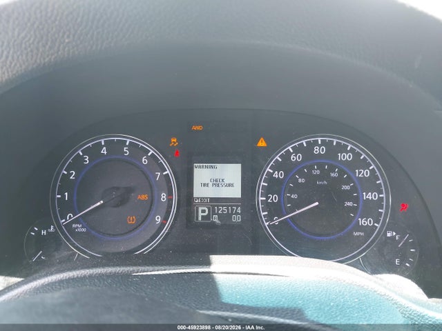 Aukcja sprzedaży 2012 Infiniti G25x, vin: JN1DV6AR3CM862258, numer aukcji: 45923898