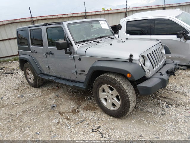Auction sale of the 2016 Jeep Wrangler Unlimited Sport, vin: 1C4BJWDG9GL139892, lot number: 45923921