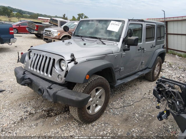 Auction sale of the 2016 Jeep Wrangler Unlimited Sport, vin: 1C4BJWDG9GL139892, lot number: 45923921