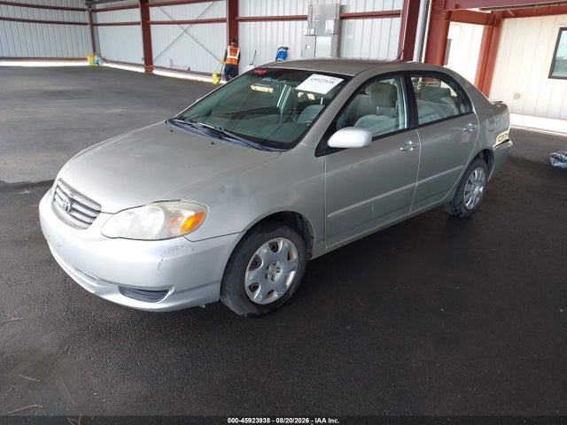 2003 Toyota Corolla Le მანქანა იყიდება აუქციონზე, vin: JTDBR32E630004129, აუქციონის ნომერი: 45923938