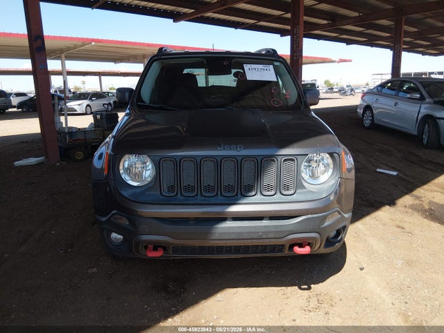 2016 Jeep Renegade Trailhawk მანქანა იყიდება აუქციონზე, vin: ZACCJBCT1GPD63634, აუქციონის ნომერი: 45923943