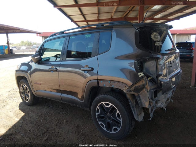 2016 Jeep Renegade Trailhawk მანქანა იყიდება აუქციონზე, vin: ZACCJBCT1GPD63634, აუქციონის ნომერი: 45923943