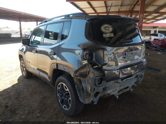 Auction sale of the 2016 Jeep Renegade Trailhawk, vin: ZACCJBCT1GPD63634, lot number: 45923943