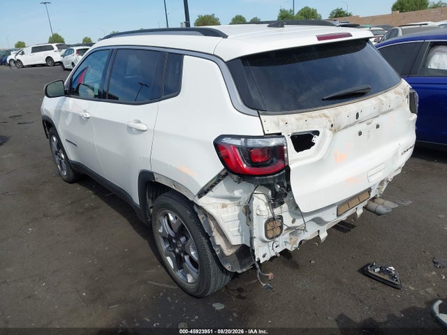 2021 Jeep Compass Limited Fwd მანქანა იყიდება აუქციონზე, vin: 3C4NJCCBXMT564295, აუქციონის ნომერი: 45923951