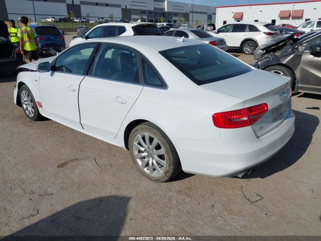 2015 Audi A4 2.0t Premium მანქანა იყიდება აუქციონზე, vin: WAUBFAFLXFN015077, აუქციონის ნომერი: 45923972