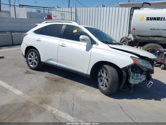 2010 Lexus Rx 350 მანქანა იყიდება აუქციონზე, vin: JTJZK1BA1A2409155, აუქციონის ნომერი: 45924003