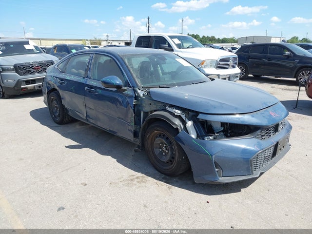 45924008 :رقم المزاد ، 2HGFE2F20SH594749 vin ، 2025 Honda Civic Lx مزاد بيع