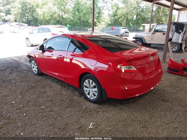 Aukcja sprzedaży 2012 Honda Civic Lx, vin: 2HGFG3B53CH519674, numer aukcji: 45924034