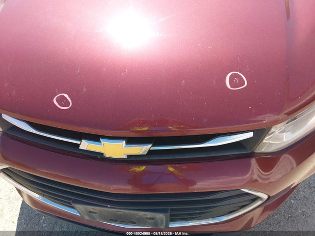 2017 Chevrolet Trax Ls მანქანა იყიდება აუქციონზე, vin: 3GNCJNSB3HL242258, აუქციონის ნომერი: 45924055
