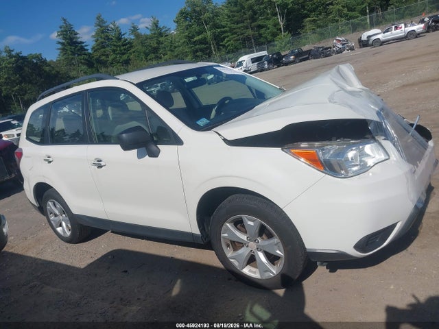 Продаж на аукціоні авто 2016 Subaru Forester 2.5i, vin: JF2SJABC0GH476622, номер лоту: 45924193