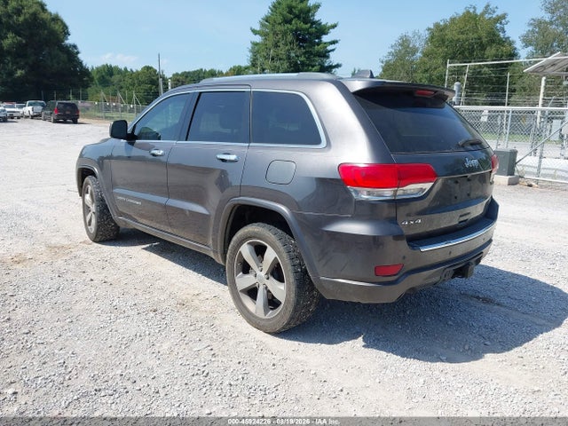 2015 Jeep Grand Cherokee Overland მანქანა იყიდება აუქციონზე, vin: 1C4RJFCT1FC712795, აუქციონის ნომერი: 45924226
