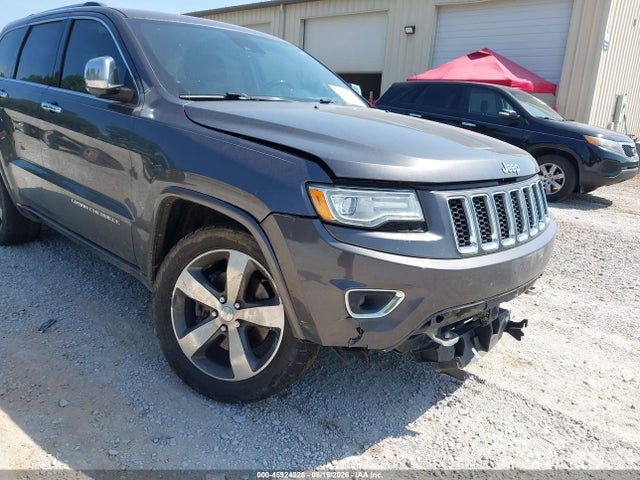 2015 Jeep Grand Cherokee Overland მანქანა იყიდება აუქციონზე, vin: 1C4RJFCT1FC712795, აუქციონის ნომერი: 45924226