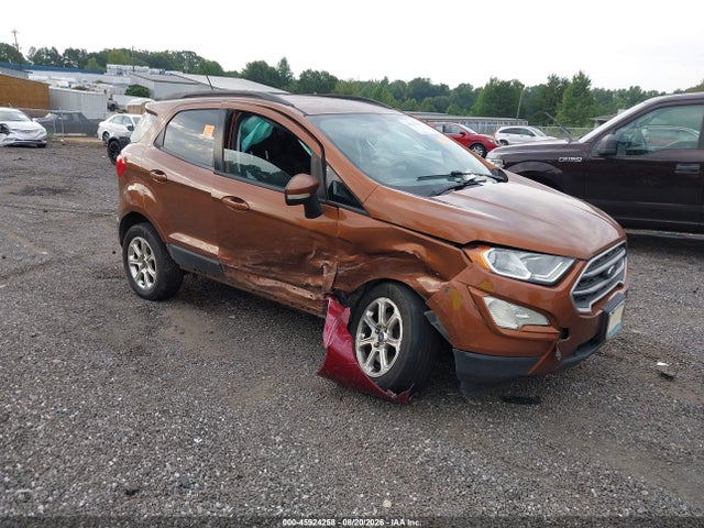 Aukcja sprzedaży 2018 Ford Ecosport Se, vin: MAJ6P1UL5JC217968, numer aukcji: 45924258