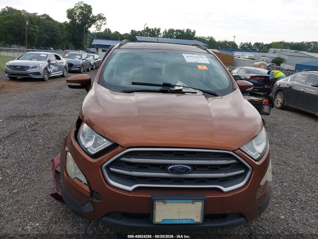 Продажа на аукционе авто 2018 Ford Ecosport Se, vin: MAJ6P1UL5JC217968, номер лота: 45924258