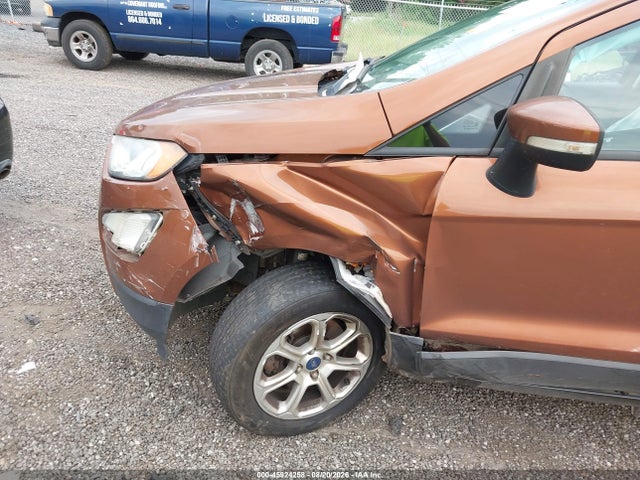 Продажа на аукционе авто 2018 Ford Ecosport Se, vin: MAJ6P1UL5JC217968, номер лота: 45924258