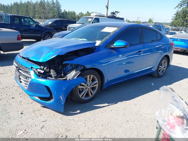 Hyundai ELANTRA SEL 2018 5NPD84LF0JH225749 Image 2