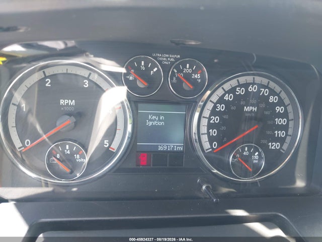 2011 Ram Ram 2500 St მანქანა იყიდება აუქციონზე, vin: 3D7TP2CL3BG545334, აუქციონის ნომერი: 45924327