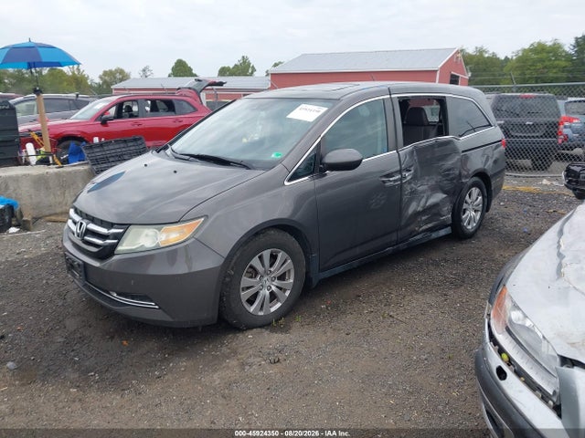 2015 Honda Odyssey Ex-l მანქანა იყიდება აუქციონზე, vin: 5FNRL5H67FB034905, აუქციონის ნომერი: 45924350