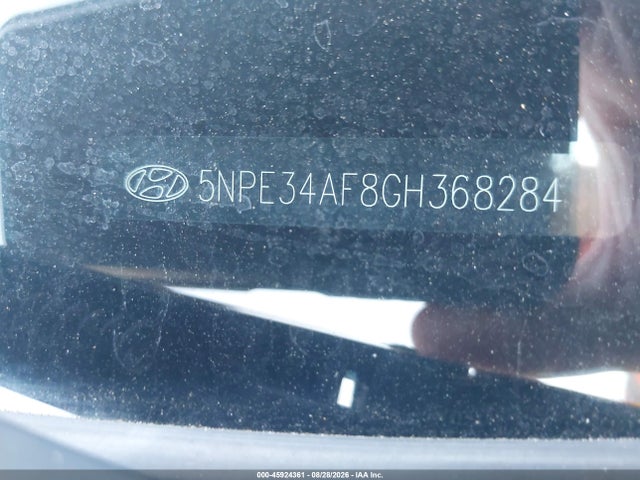 Продажа на аукционе авто 2016 Hyundai Sonata Limited, vin: 5NPE34AF8GH368284, номер лота: 45924361