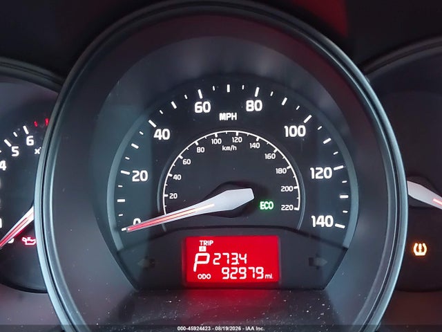 45924423 :رقم المزاد ، KNADN5A32D6311695 vin ، 2013 Kia Rio Ex مزاد بيع