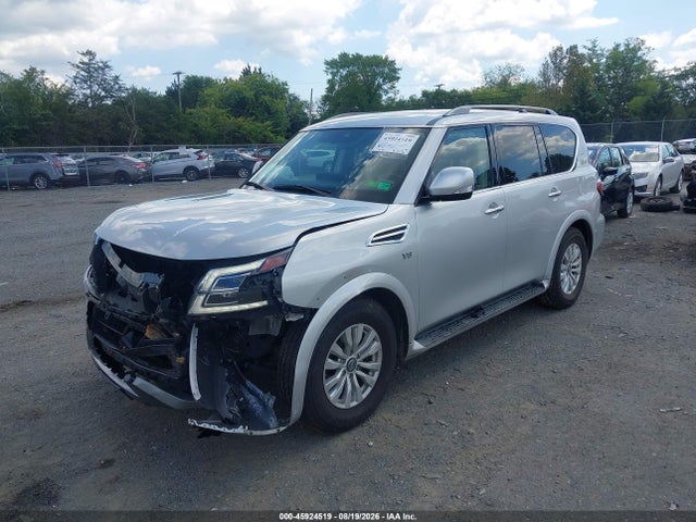 45924519 :رقم المزاد ، JN8AY2AD8M9660867 vin ، 2021 Nissan Armada Sv 4wd مزاد بيع