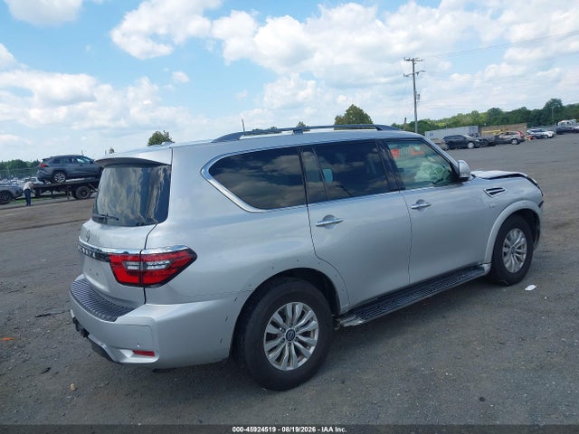45924519 :رقم المزاد ، JN8AY2AD8M9660867 vin ، 2021 Nissan Armada Sv 4wd مزاد بيع