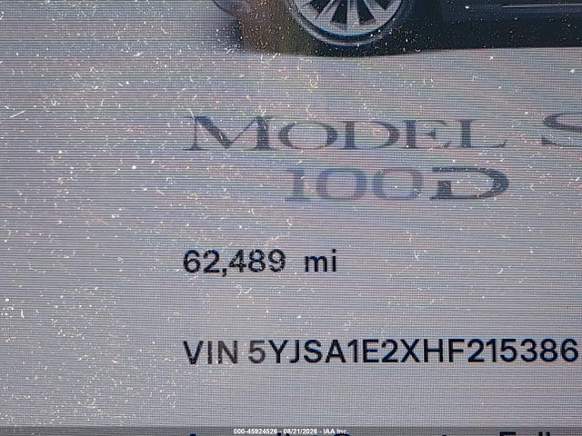 5YJSA1E2XHF215386 Tesla Model S 100d/60d/75d/90d/p100d