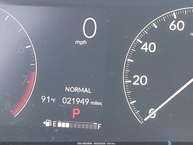45924559 :رقم المزاد ، 3CZRZ1H39SM758155 vin ، 2025 Honda Hr-v 2wd Lx مزاد بيع