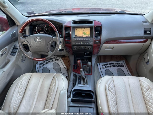 2008 Lexus Gx 470 მანქანა იყიდება აუქციონზე, vin: JTJBT20XX80164244, აუქციონის ნომერი: 45924684