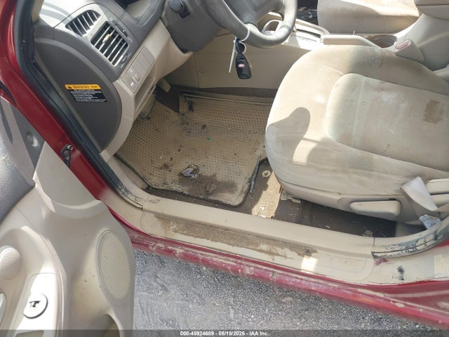 45924689 :رقم المزاد ، KNAFE121285514175 vin ، 2008 Kia Spectra Ex مزاد بيع