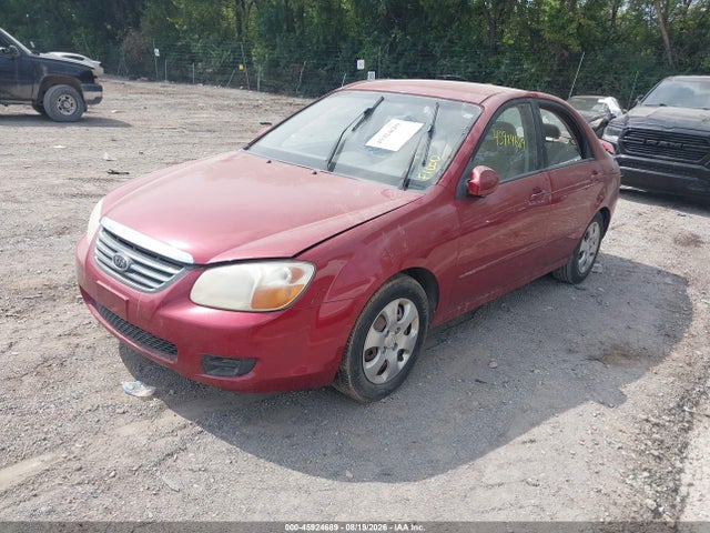 45924689 :رقم المزاد ، KNAFE121285514175 vin ، 2008 Kia Spectra Ex مزاد بيع