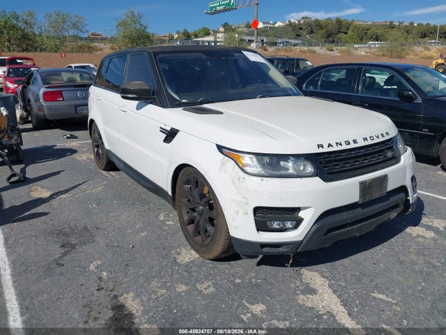 Aukcja sprzedaży 2016 Land Rover Range Rover Sport 3.0l V6 Supercharged Hse, vin: SALWR2PF1GA119890, numer aukcji: 45924707