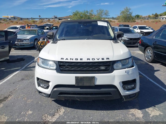 Продажа на аукционе авто 2016 Land Rover Range Rover Sport 3.0l V6 Supercharged Hse, vin: SALWR2PF1GA119890, номер лота: 45924707