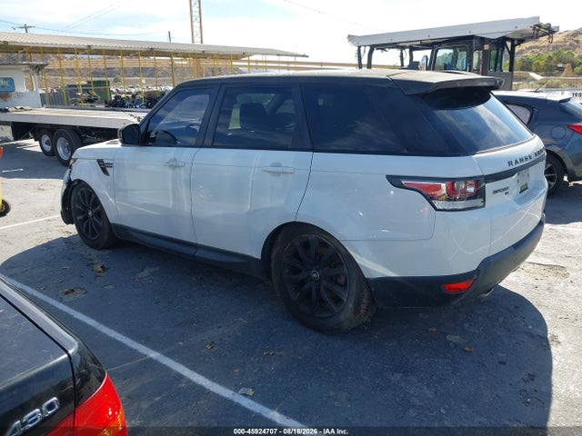 Продажа на аукционе авто 2016 Land Rover Range Rover Sport 3.0l V6 Supercharged Hse, vin: SALWR2PF1GA119890, номер лота: 45924707