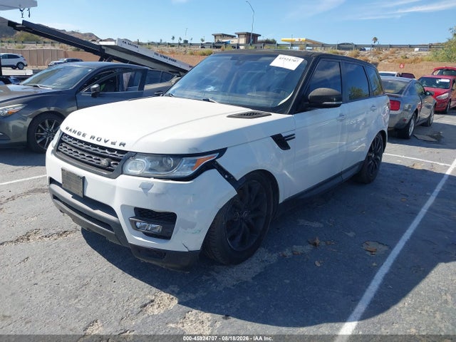 Продажа на аукционе авто 2016 Land Rover Range Rover Sport 3.0l V6 Supercharged Hse, vin: SALWR2PF1GA119890, номер лота: 45924707