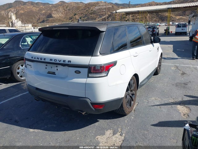 Продажа на аукционе авто 2016 Land Rover Range Rover Sport 3.0l V6 Supercharged Hse, vin: SALWR2PF1GA119890, номер лота: 45924707